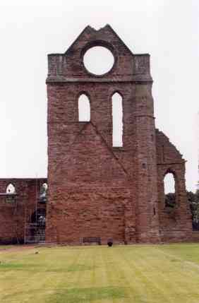The south transcept, Arbroath Abbey