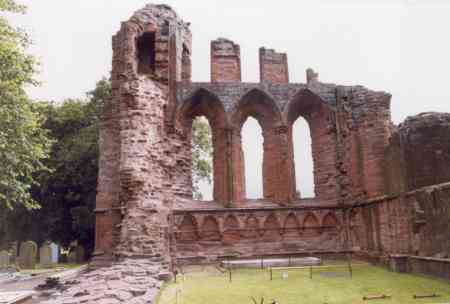 The presbytery, Arbroath Abbey