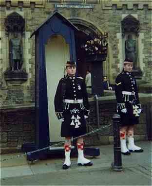 Guards at Edinburgh Castle