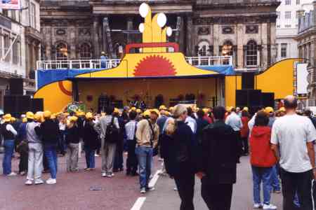 Yellow Submarine stage