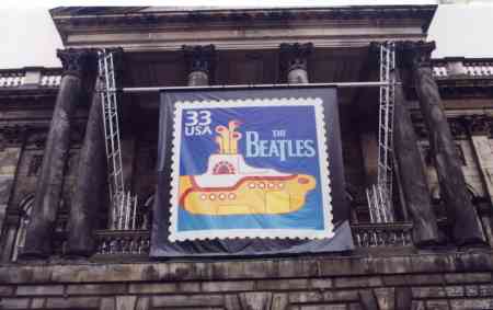 Yellow Submarine US postage stamp